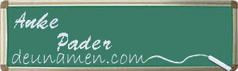 Anke Pader Visitenkarte
